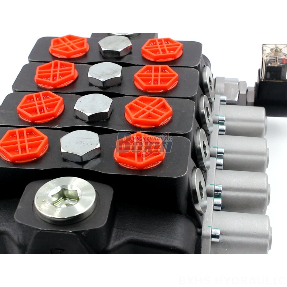 SD8-Electric unloading valve Manual 4 Spool Sectional Directional Valve | Global Supplier detail image
